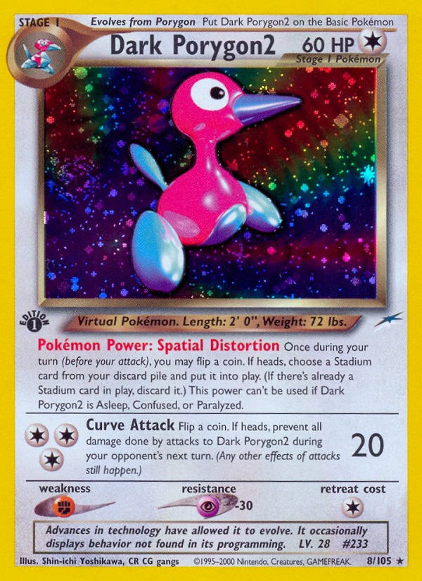 Dark Porygon2 · Neo Destiny 8/105