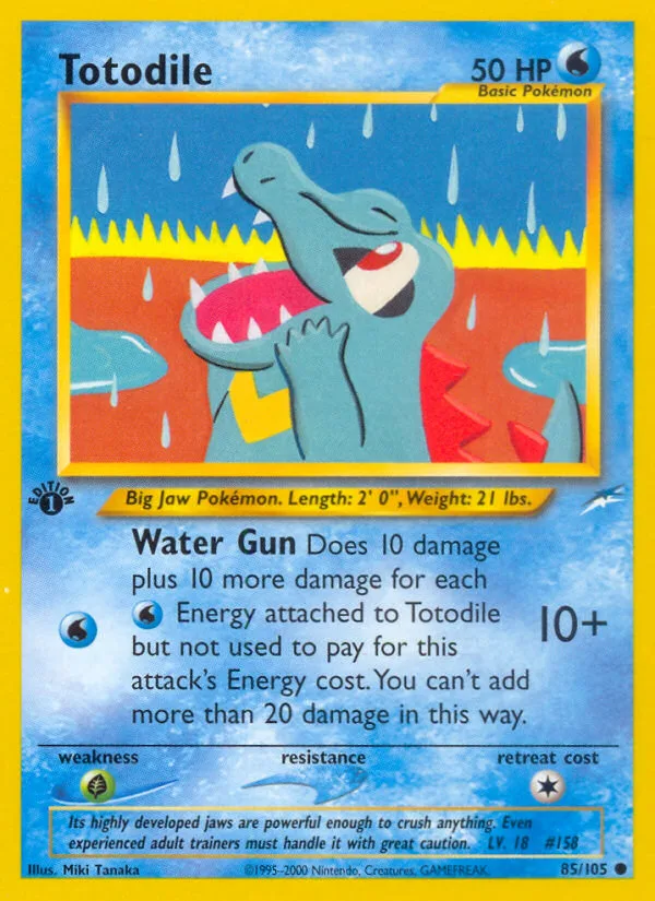 Totodile · Neo Destiny 85/105