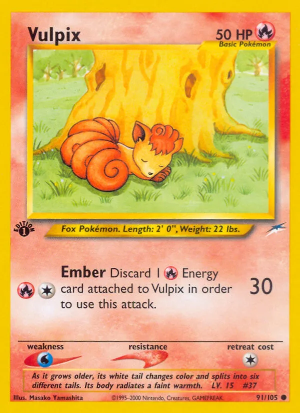 Vulpix · Neo Destiny 91/105