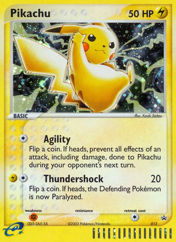 Pikachu · Nintendo Black Star Promos 12/40