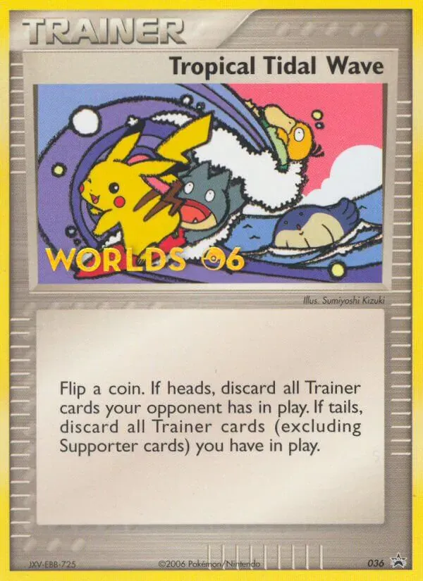 Tropical Tidal Wave · Nintendo Black Star Promos 36/40