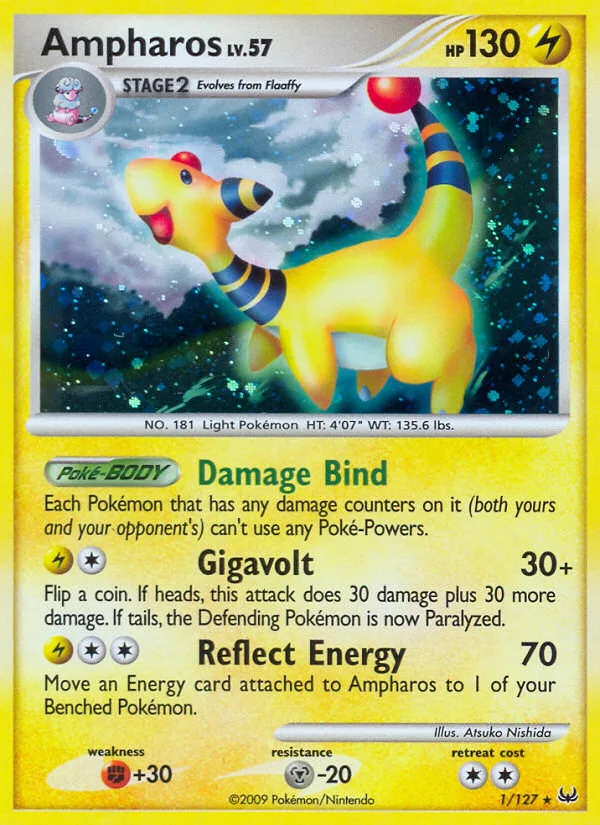 Ampharos · Platinum 1/127