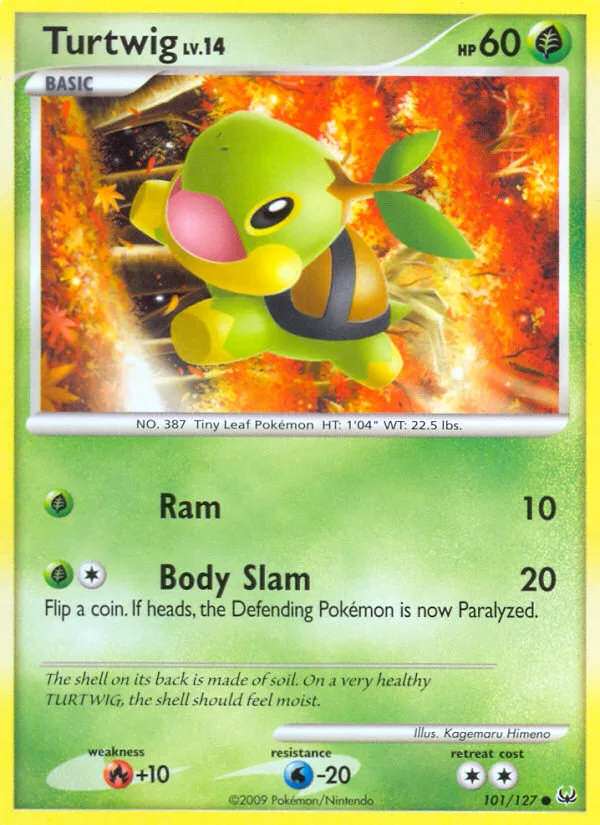 Turtwig · Platinum 101/127