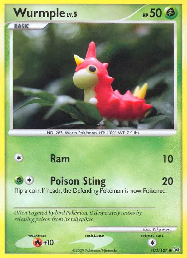 Wurmple · Platinum 103/127