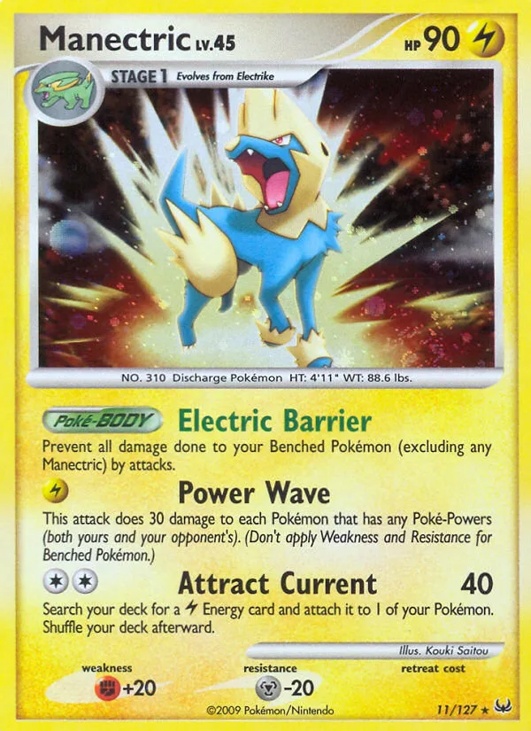 Manectric · Platinum 11/127