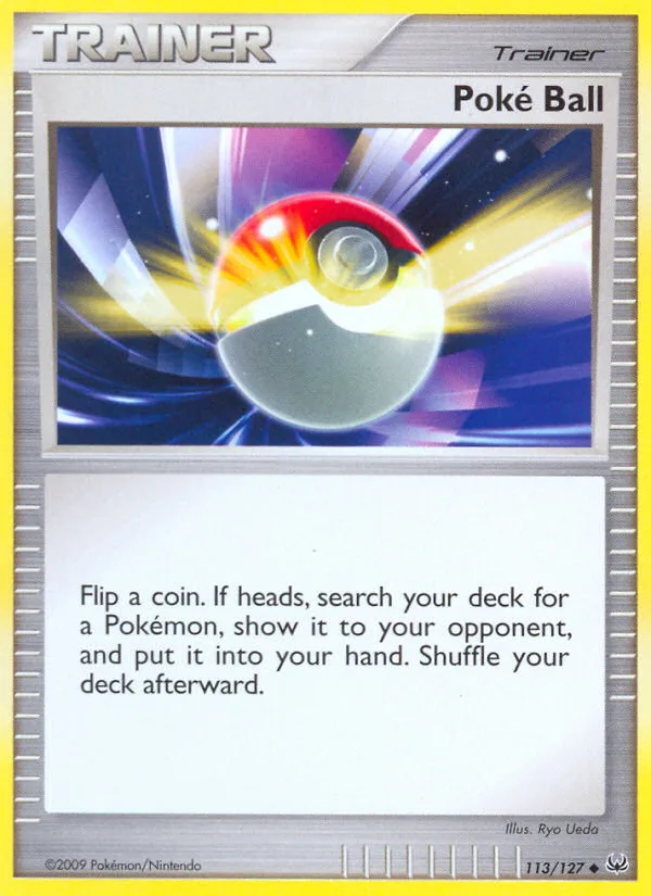 Poké Ball · Platinum 113/127