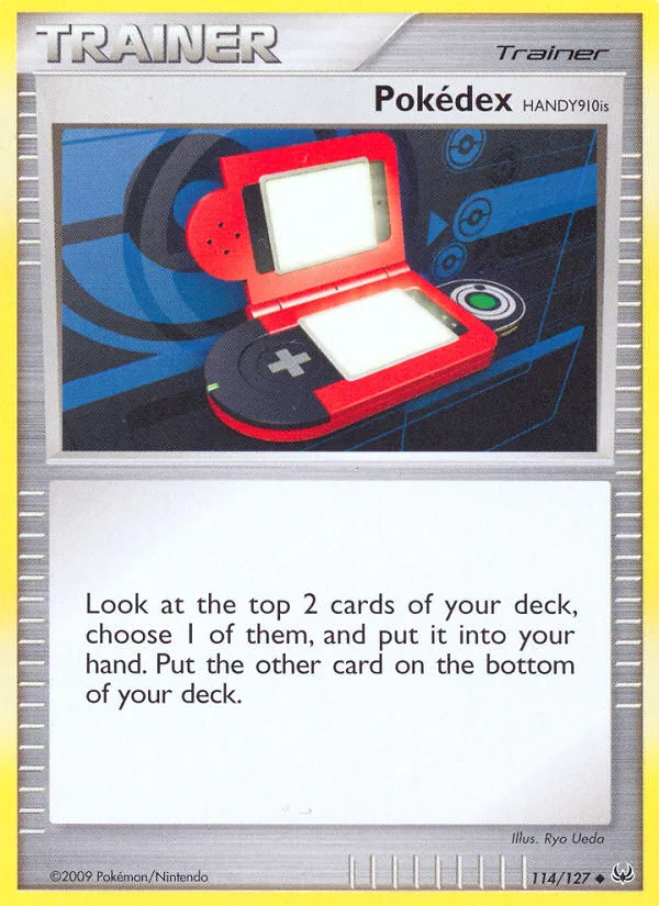 Pokédex HANDY910is · Platinum 114/127