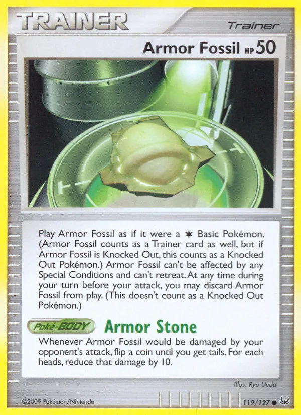 Armor Fossil · Platinum 119/127