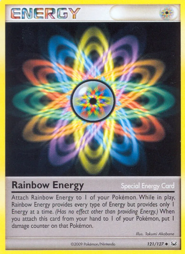 Rainbow Energy · Platinum 121/127