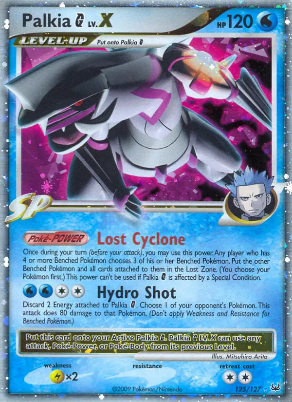 Palkia G LV.X · Platinum 125/127