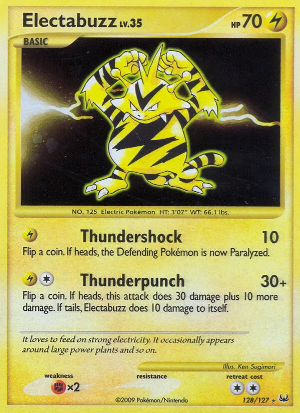 Electabuzz · Platinum 128/127