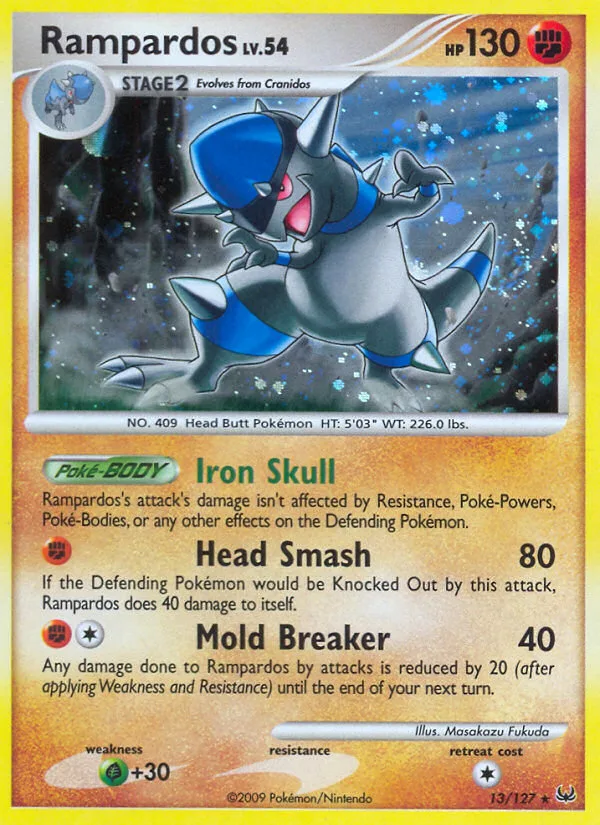 Rampardos · Platinum 13/127