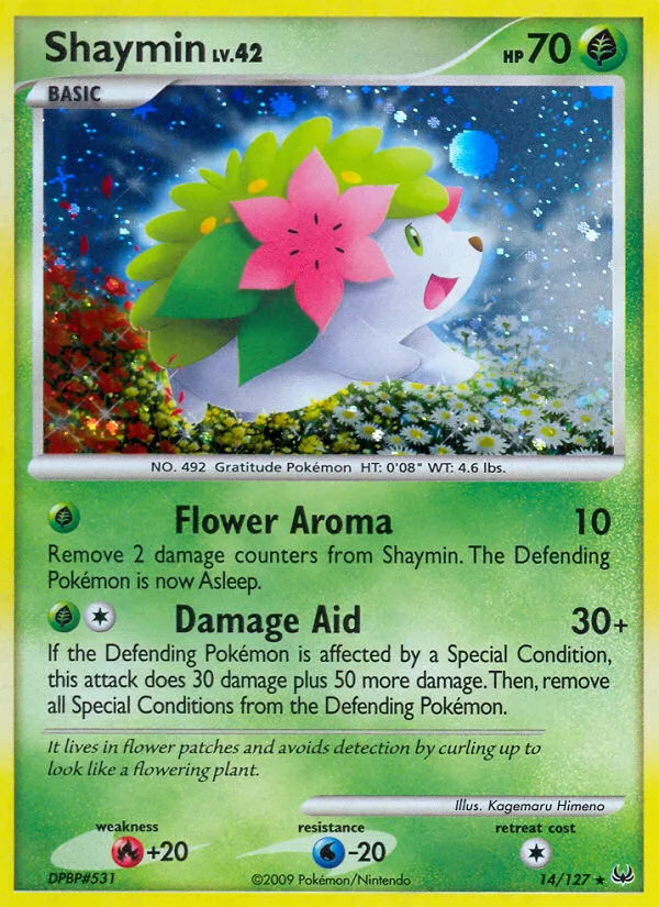 Shaymin · Platinum 14/127