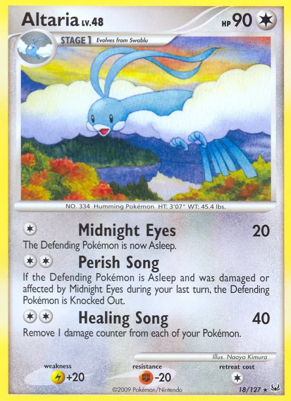 Altaria · Platinum 18/127