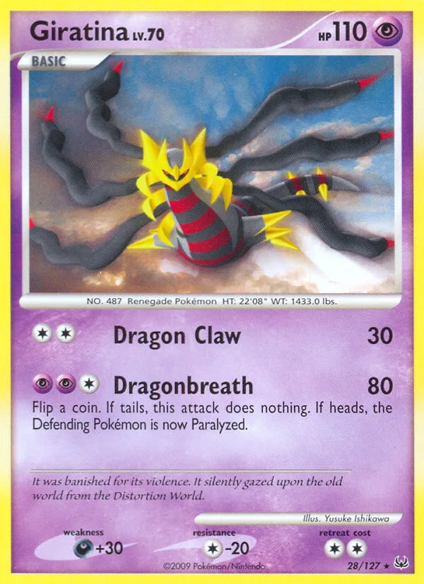 Giratina · Platinum 28/127