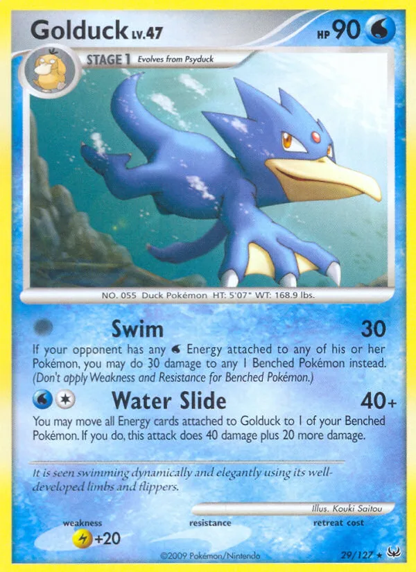 Golduck · Platinum 29/127