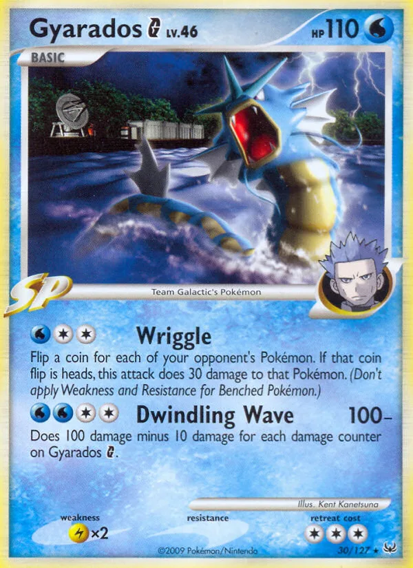 Gyarados G · Platinum 30/127