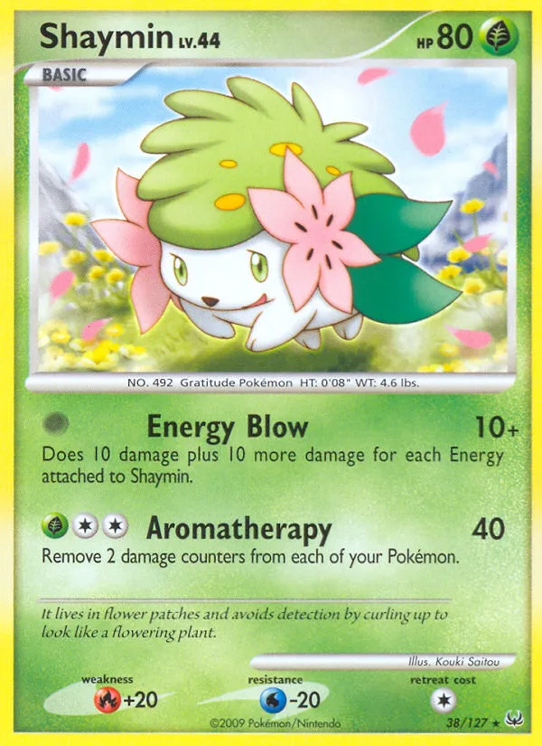 Shaymin · Platinum 38/127