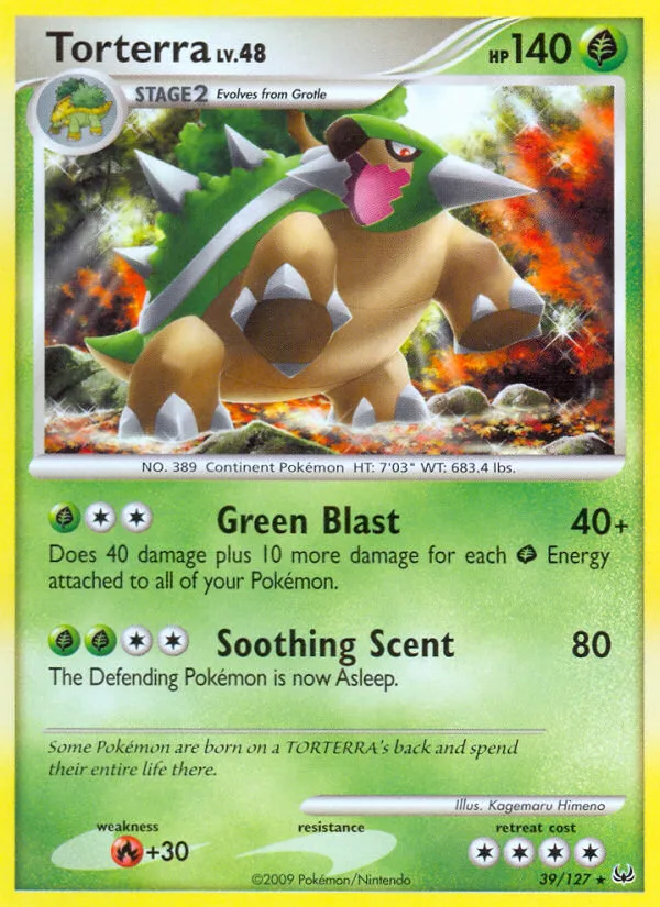 Torterra · Platinum 39/127