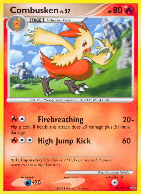 Combusken · Platinum 45/127