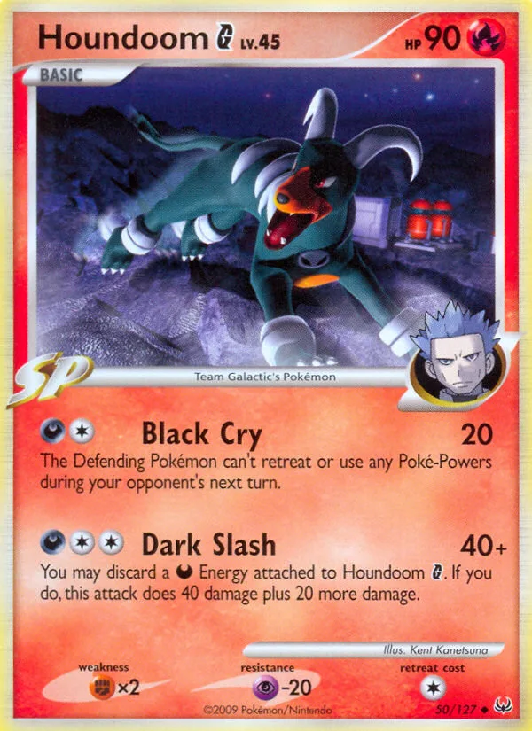 Houndoom G · Platinum 50/127