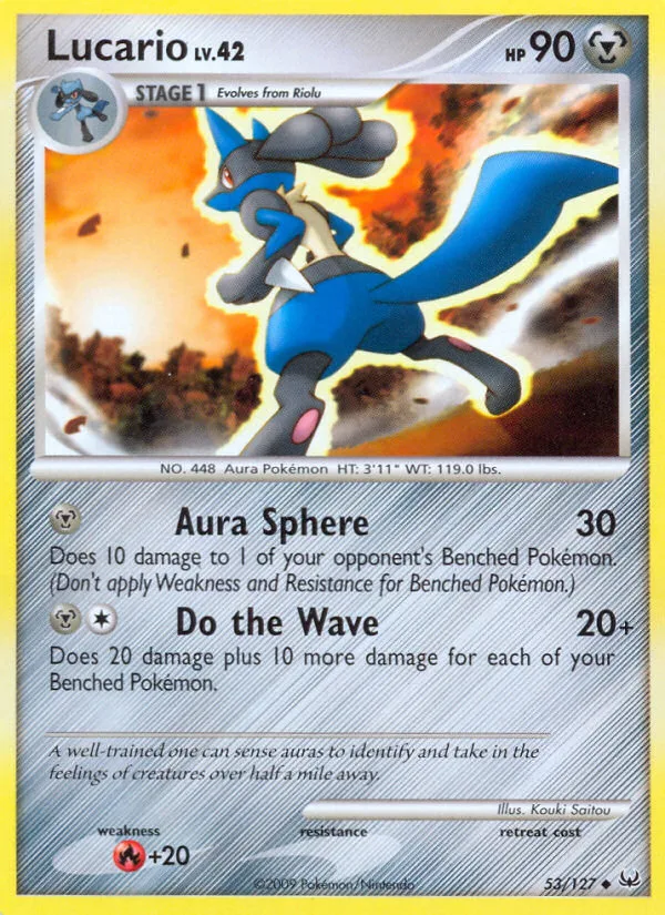 Lucario · Platinum 53/127