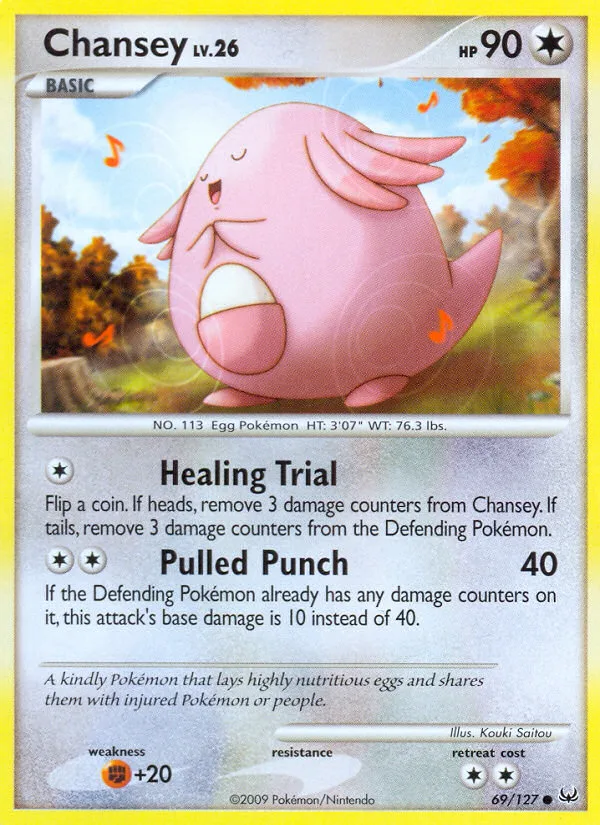 Chansey · Platinum 69/127