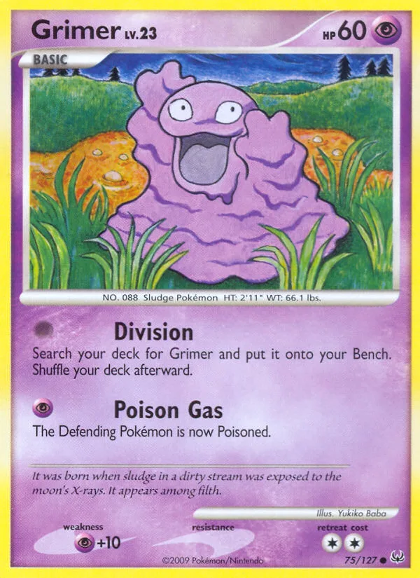 Grimer · Platinum 75/127