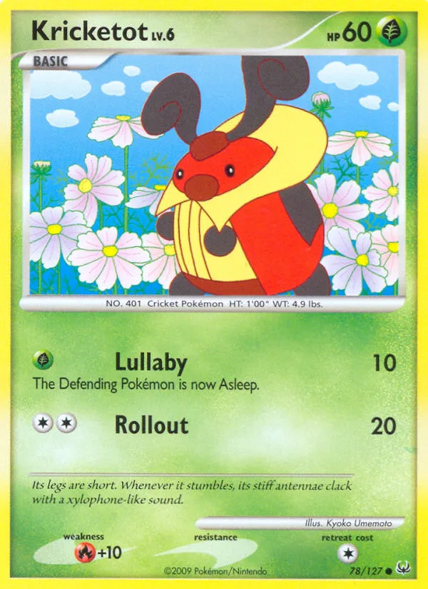 Kricketot · Platinum 78/127