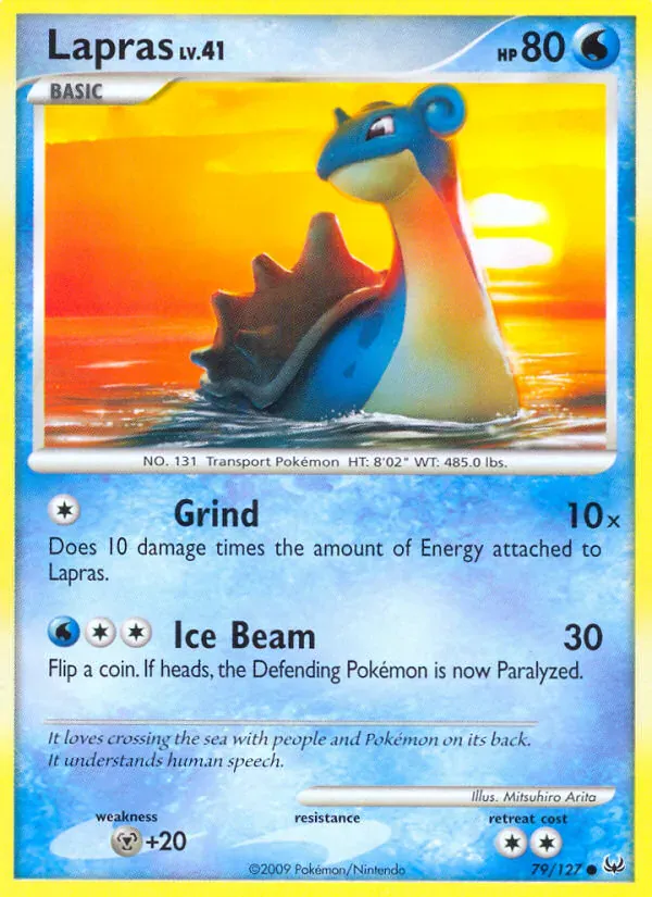 Lapras · Platinum 79/127