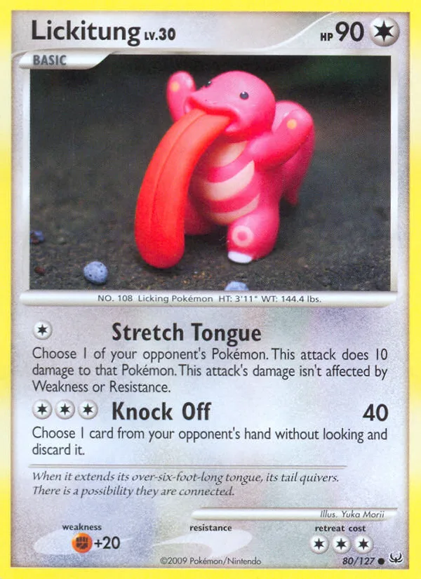 Lickitung · Platinum 80/127