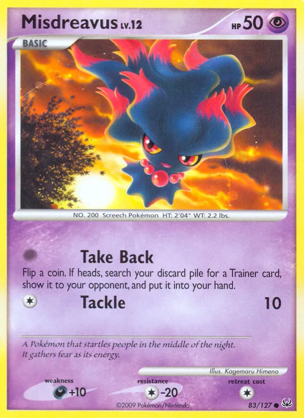 Misdreavus · Platinum 83/127