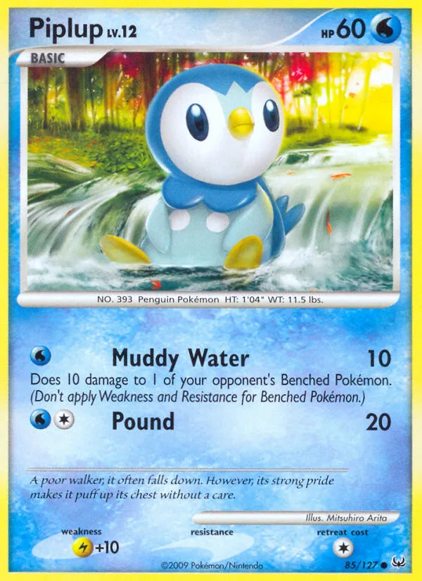 Piplup · Platinum 85/127