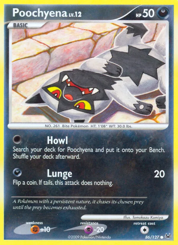 Poochyena · Platinum 86/127