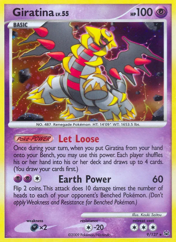 Giratina · Platinum 9/127