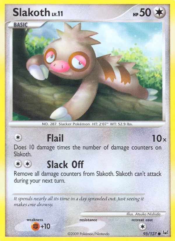 Slakoth · Platinum 95/127