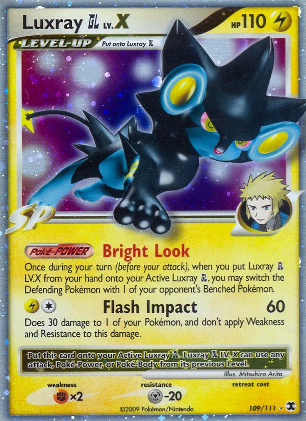 Luxray GL LV.X · Rising Rivals 109/111