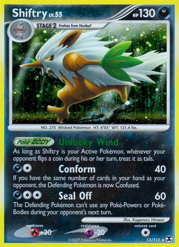 Shiftry · Rising Rivals 13/111