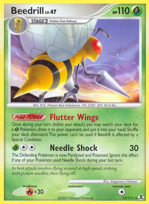 Beedrill · Rising Rivals 15/111