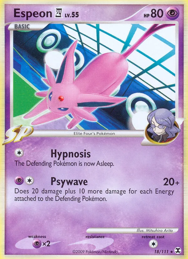 Espeon E4 · Rising Rivals 18/111