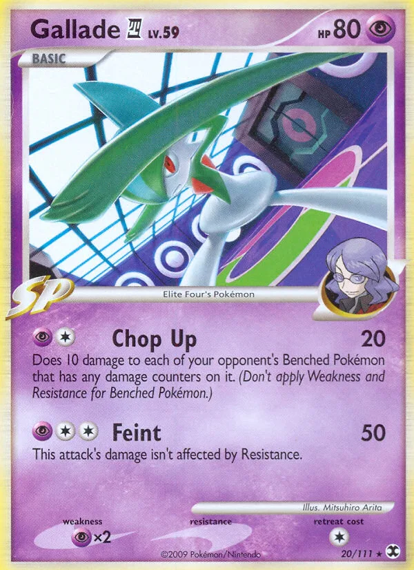 Gallade E4 · Rising Rivals 20/111