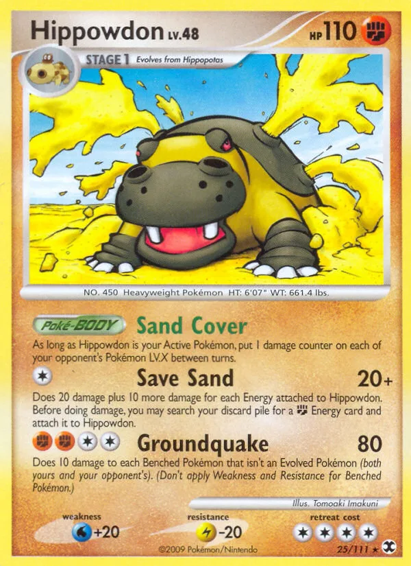 Hippowdon · Rising Rivals 25/111