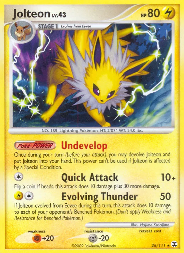 Jolteon · Rising Rivals 26/111