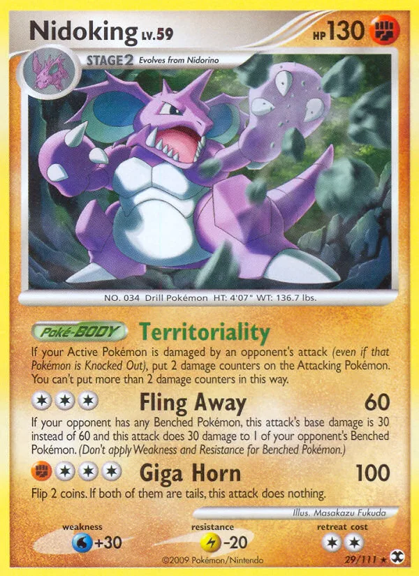 Nidoking · Rising Rivals 29/111