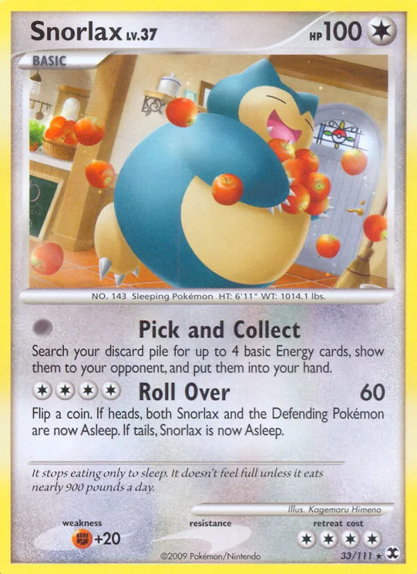 Snorlax · Rising Rivals 33/111