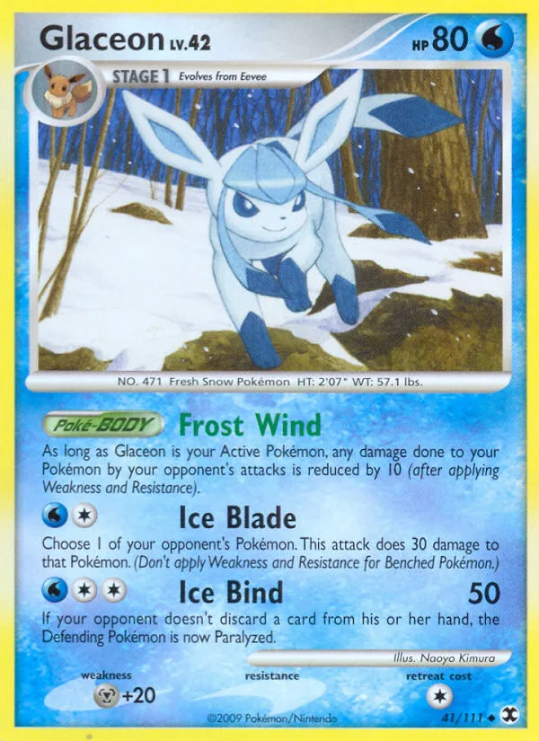 Glaceon · Rising Rivals 41/111