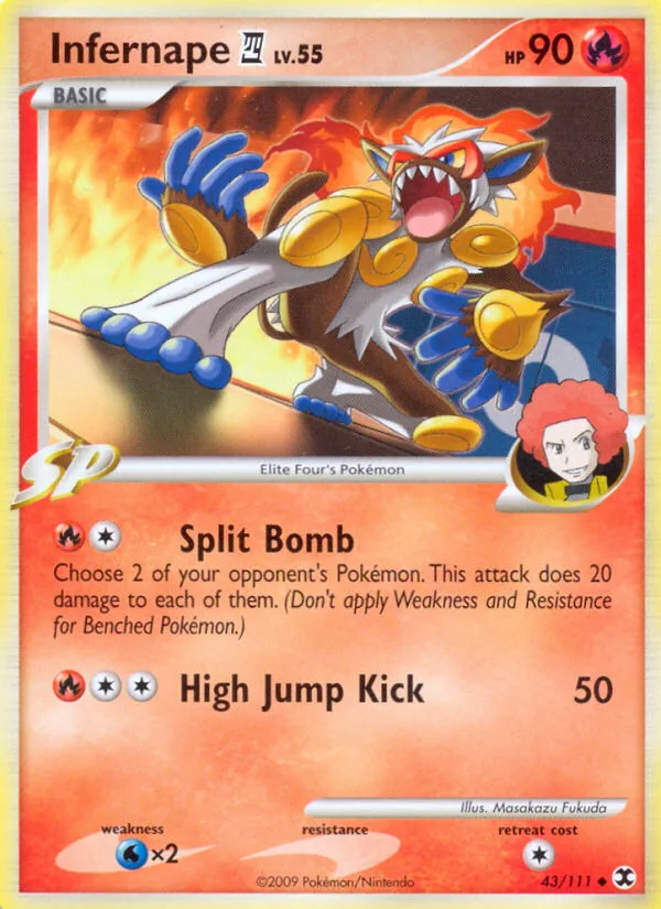 Infernape E4 · Rising Rivals 43/111