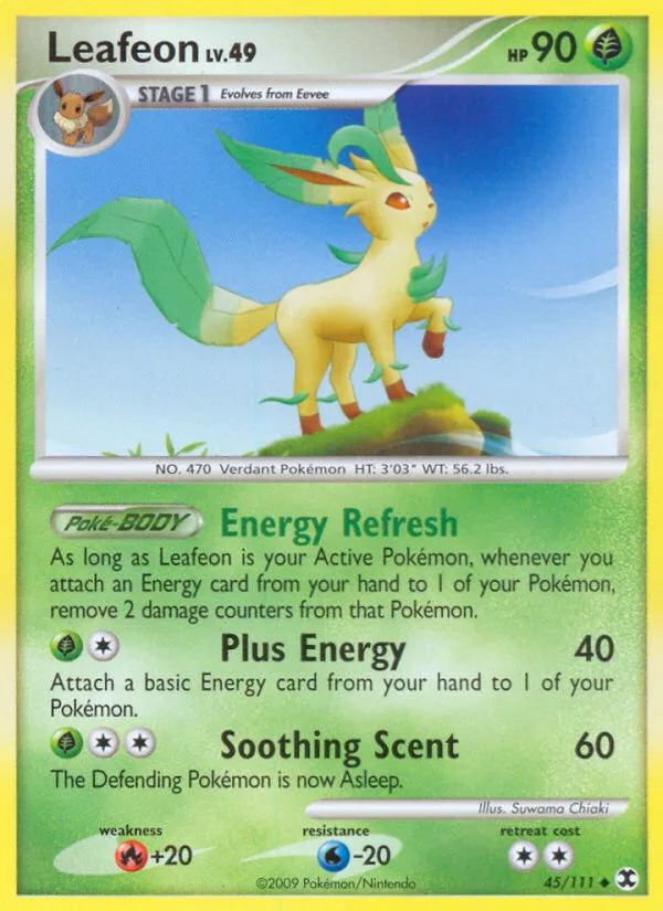 Leafeon · Rising Rivals 45/111