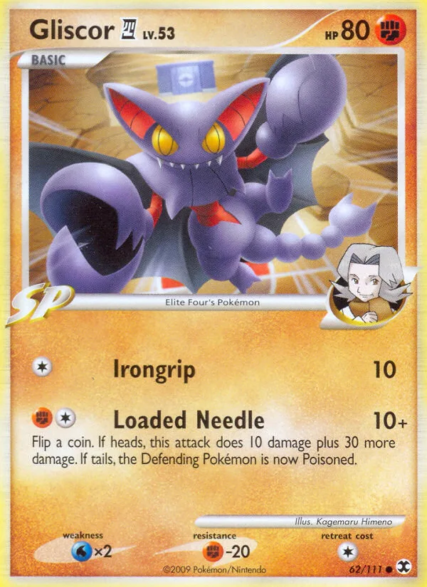 Gliscor E4 · Rising Rivals 62/111