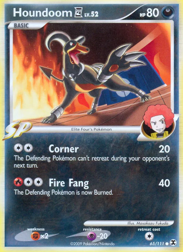 Houndoom E4 · Rising Rivals 65/111